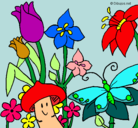 Dibujo Fauna y flora pintado por rubia