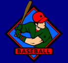 Dibujo Logo de béisbol pintado por ronaldomilian