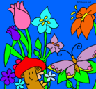 Dibujo Fauna y flora pintado por SARITA