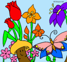 Dibujo Fauna y flora pintado por carmens