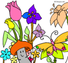Dibujo Fauna y flora pintado por VERONICA
