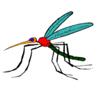 Dibujo Mosquito pintado por netzitamartinezcalixto