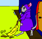 Dibujo La ratita presumida 1 pintado por maia