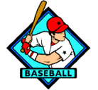 Dibujo Logo de béisbol pintado por luCia