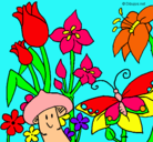 Dibujo Fauna y flora pintado por Lulu