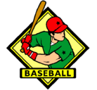 Dibujo Logo de béisbol pintado por BASEBALL