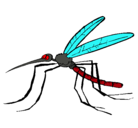 Dibujo Mosquito pintado por ariel