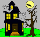 Dibujo Casa fantansma pintado por sovo_aracely@hotmail.com