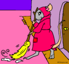Dibujo La ratita presumida 1 pintado por Franchu3.