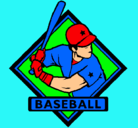 Dibujo Logo de béisbol pintado por EDUARW