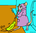 Dibujo La ratita presumida 1 pintado por anacervantes