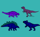 Dibujo Dinosaurios de tierra pintado por nxfffjzu