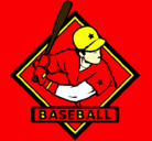 Dibujo Logo de béisbol pintado por elesequipoespaa