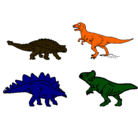 Dibujo Dinosaurios de tierra pintado por camilo2629