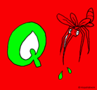 Dibujo Mosquito pintado por pablo