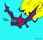 Dibujo Murciélago loco pintado por yaiza