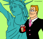 Dibujo Estados Unidos de América pintado por Nvs