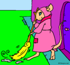 Dibujo La ratita presumida 1 pintado por Yenhy