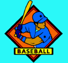 Dibujo Logo de béisbol pintado por definesdedaniel