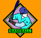 Dibujo Logo de béisbol pintado por deyuliana
