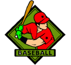 Dibujo Logo de béisbol pintado por luisgael26