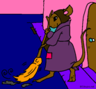 Dibujo La ratita presumida 1 pintado por yohelys