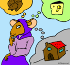 Dibujo La ratita presumida 4 pintado por sofia