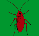 Dibujo Cucaracha grande pintado por jose