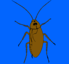 Dibujo Cucaracha grande pintado por joaquin