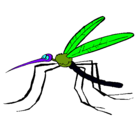 Dibujo Mosquito pintado por marianopons