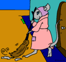 Dibujo La ratita presumida 1 pintado por rata1