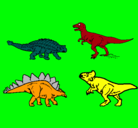 Dibujo Dinosaurios de tierra pintado por oscarjaret