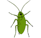 Dibujo Cucaracha grande pintado por susmamaspndjos