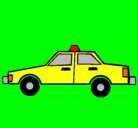 Dibujo Taxi pintado por andres