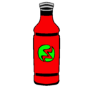 Dibujo Botella de refresco pintado por samy