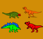 Dibujo Dinosaurios de tierra pintado por TOMS