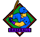 Dibujo Logo de béisbol pintado por rociosanchez