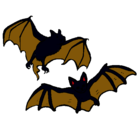 Dibujo Un par de murciélagos pintado por casitatenebrosa