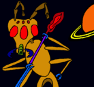 Dibujo Hormiga alienigena pintado por CARLES