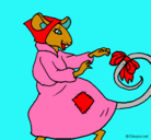 Dibujo La ratita presumida 7 pintado por susan  abigail 