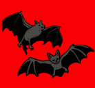 Dibujo Un par de murciélagos pintado por Tania112