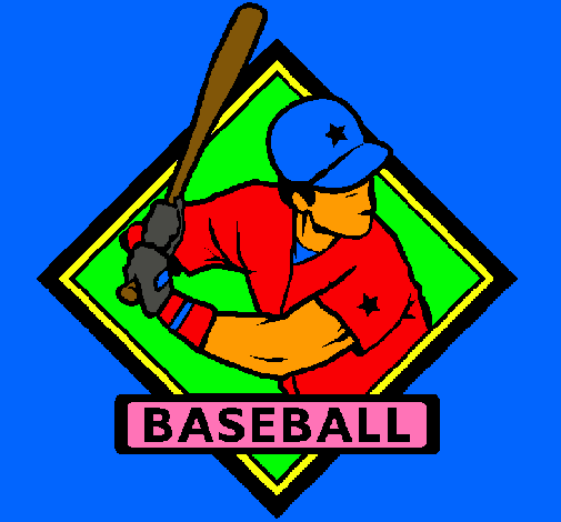 Dibujo Logo de béisbol pintado por Harpo