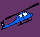 Dibujo Helicóptero de juguete pintado por marisol reyes