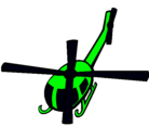 Dibujo Helicóptero V pintado por EDWIN
