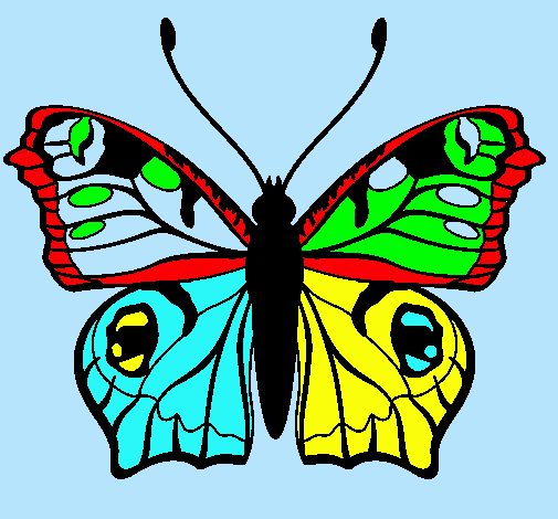Dibujo Mariposa  pintado por mauro