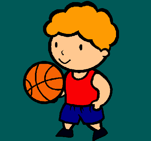 Dibujo Jugador de básquet pintado por checcid