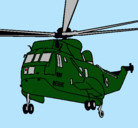 Dibujo Helicóptero al rescate pintado por jordan