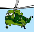 Dibujo Helicóptero al rescate pintado por jeronimo