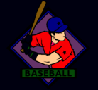 Dibujo Logo de béisbol pintado por ireniaa