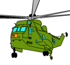 Dibujo Helicóptero al rescate pintado por felipe